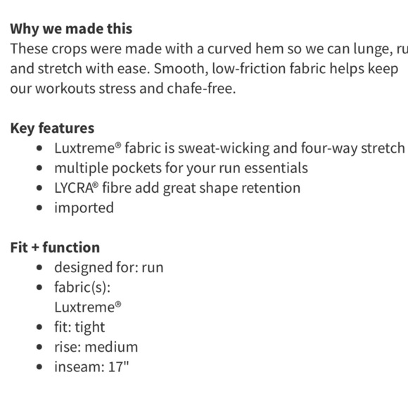 Lululemon Top Speed Crop - Picture 12 of 12